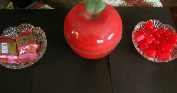 apples and candy
