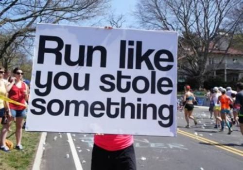 run like a thief