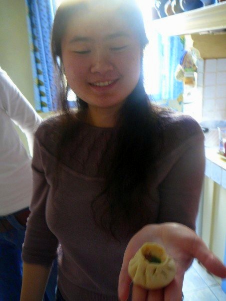 she was better at this than I was!