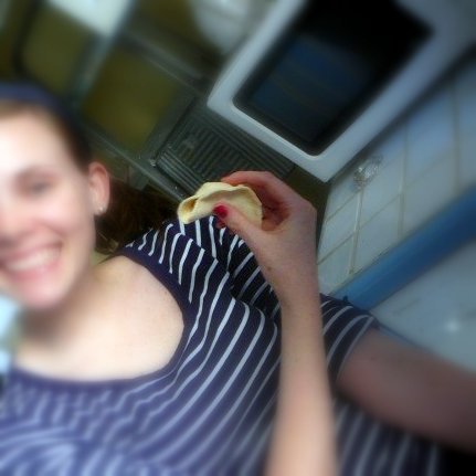 starting the folding process