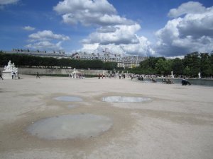 puddles in paris