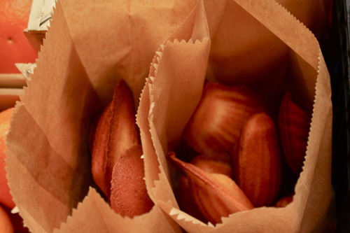 les madeleines de Christophe