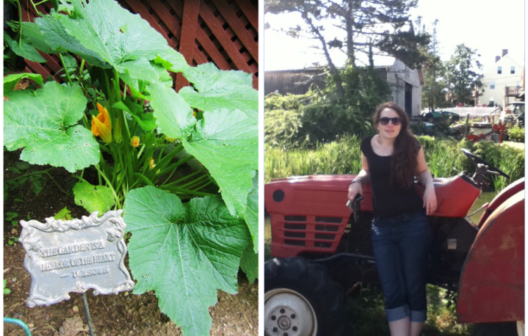 it's sort of in my roots. . . pun intended