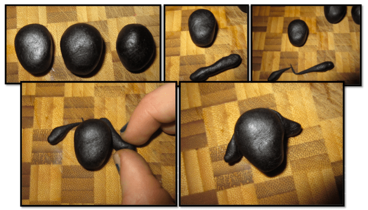 Making Fondant Sheep Heads