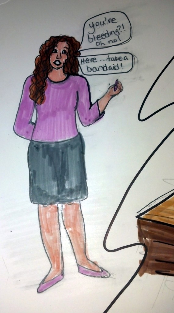 Teachers are sometimes mothers too