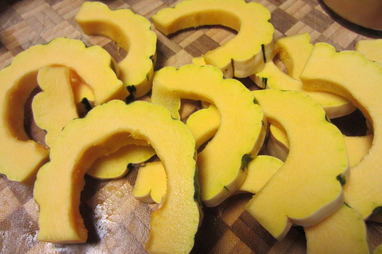 Sliced Delicata