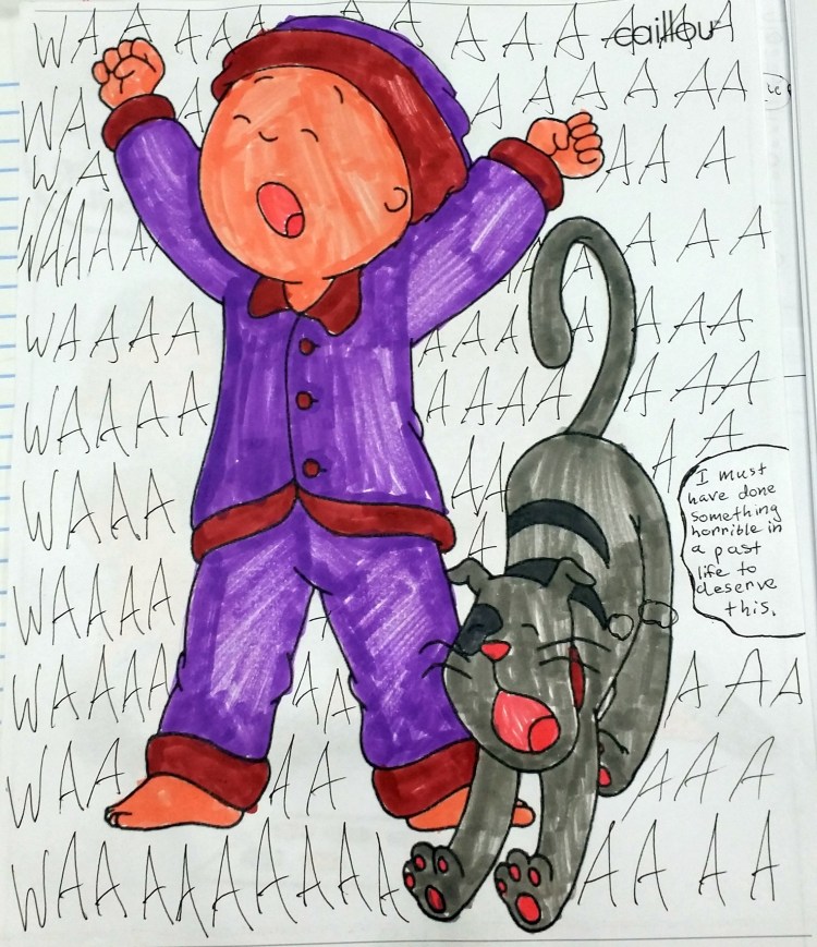 Gilbert has a hard lot in life. 