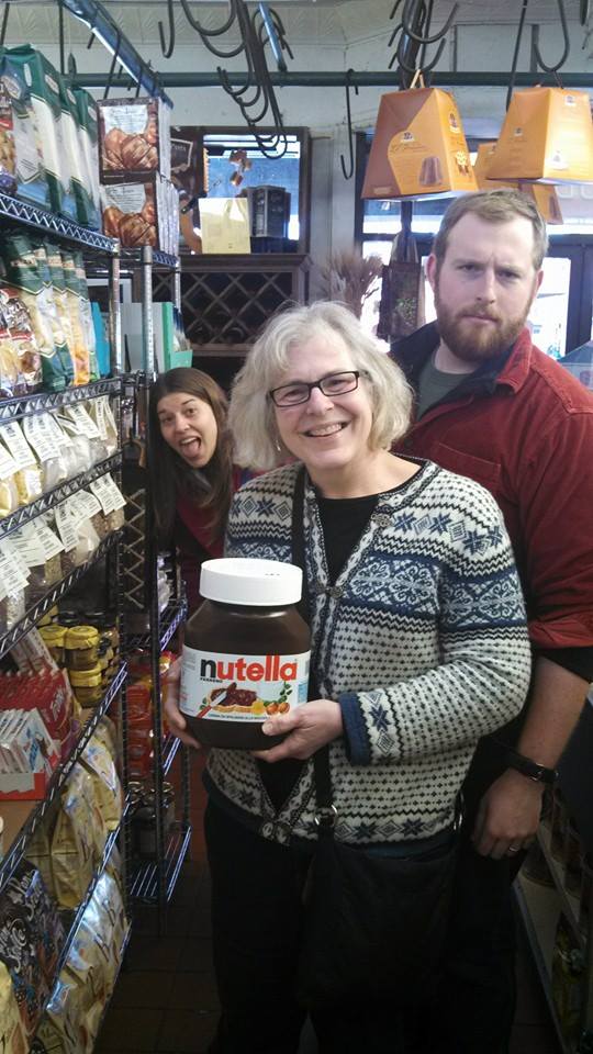 nutella and Mom