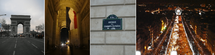 arc de triomphe - a glimpse