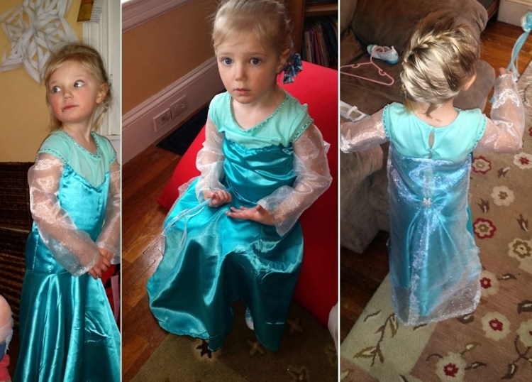 Bizz's Dress - frozen party