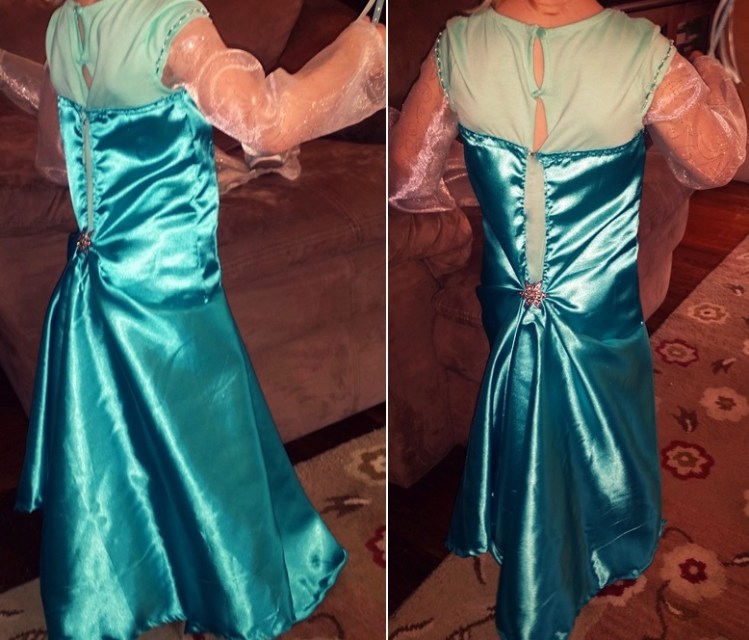 Dress - Details - modeled by Bizz