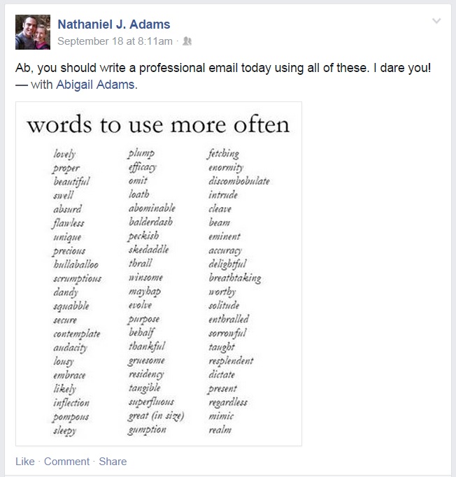 words we should use more