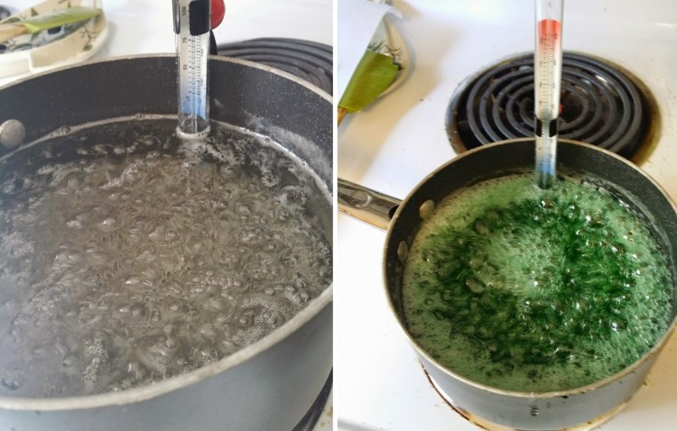 cauldron bubble - sugar glass