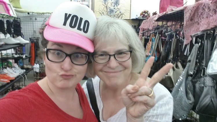 Me and My Momma, living the Reminder. . . 